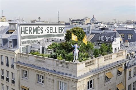 hermes secret garden|hermes garden on paris roof.